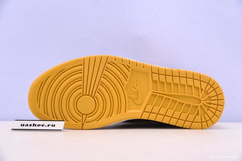 Retro OG High Jordan Black 1 Air 555088-701 Pollen 0103